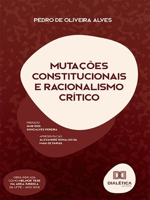 cover image of Mutações Constitucionais e Racionalismo Crítico